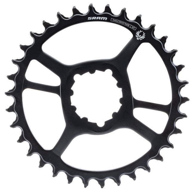 SRAM X-Sync 2 Eagle Direct Mount Chainring - 34t 12-Speed 3-Bolt Direct Mount 3mm Offset Steel BLK
