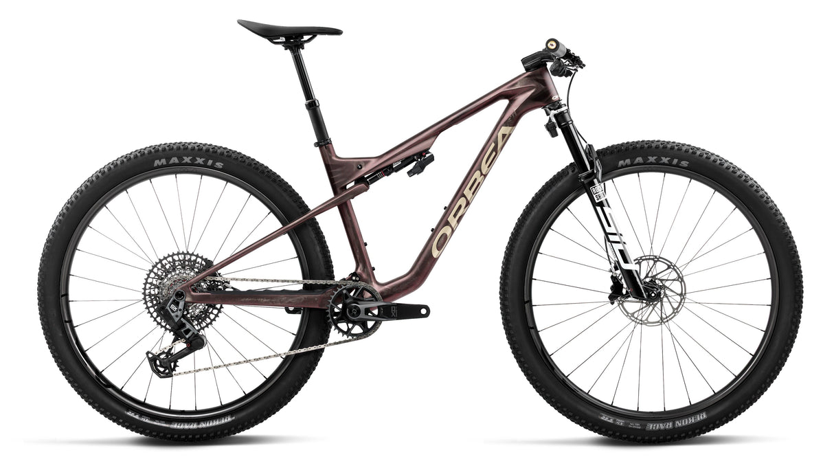 2027 Orbea Oiz M10 AXS - The Lost Co. - Orbea - U22503PS - 8434446285486 - Burning Ashes C. View (Matt) - Ivory White (Gloss) - S