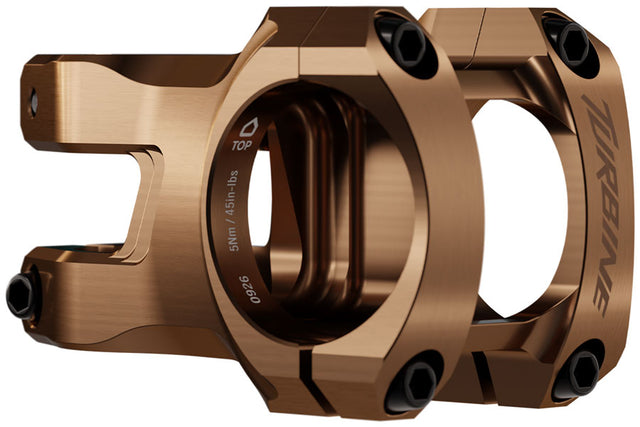 RaceFace Turbine Stem - 50mm 35mm Clamp +/-0 1 1/8" Kashmoney Gold