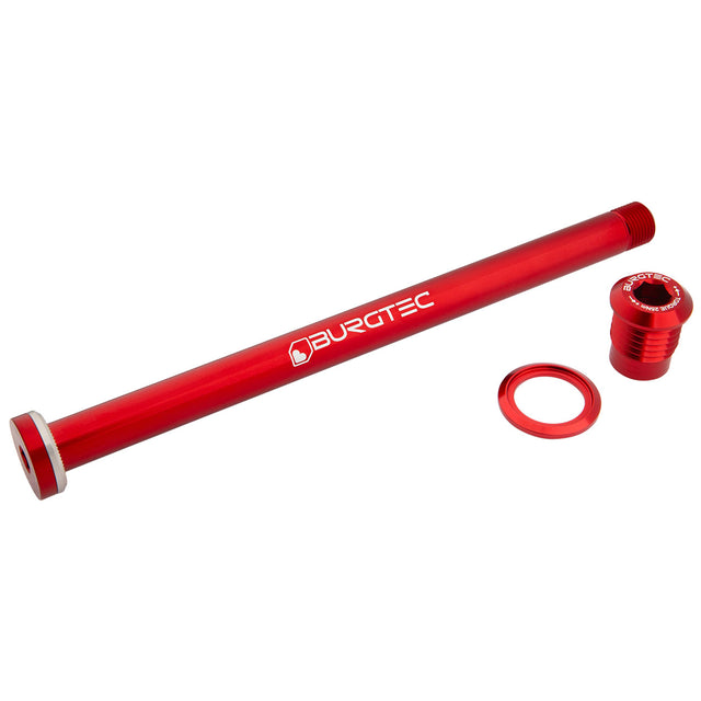 Burgtec Giant 169.5mm Rear Axle - Race Red
