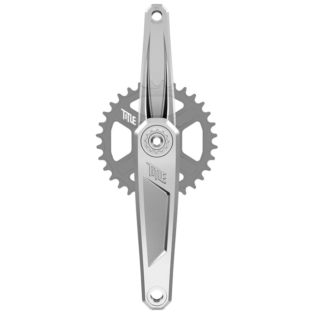 Title CR1 Crankarm Pair(No Spindle) 160mm Chrome