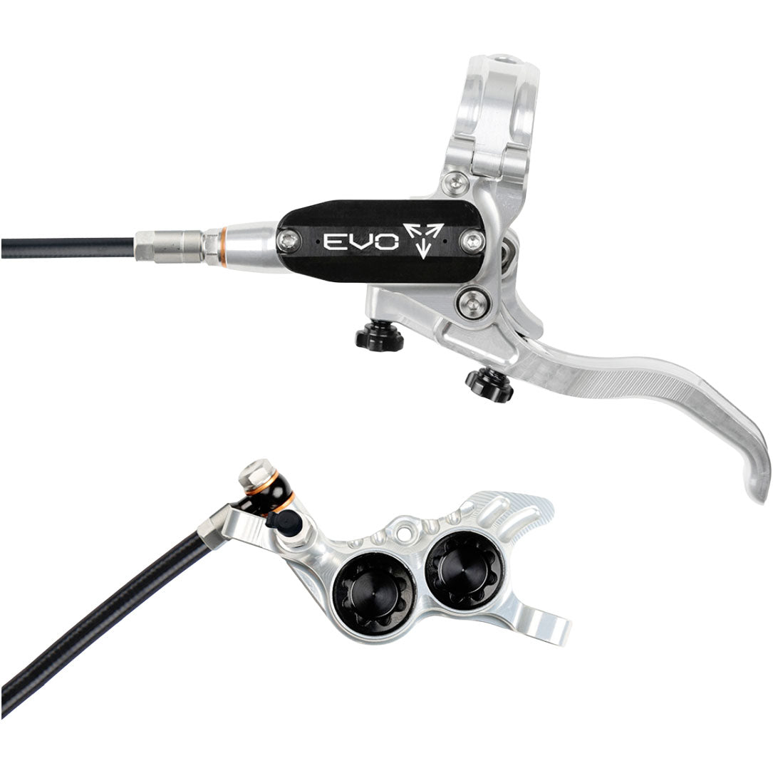 Hope Tech 4 Evo GR4 Disc Brake Left/Front 74mm Silv/Blk