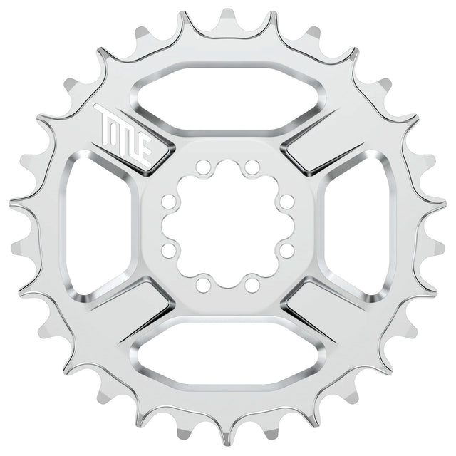 Title CR1 Chainring 30t 8 Bolt Regular Chrome