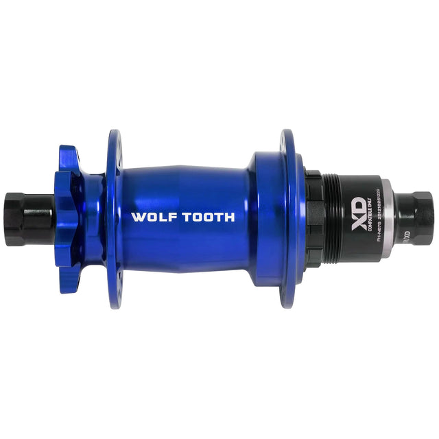 Wolf Tooth Components Mountain Rear Hub (XD) 6B  J-Bend 32h 12x148 Blue