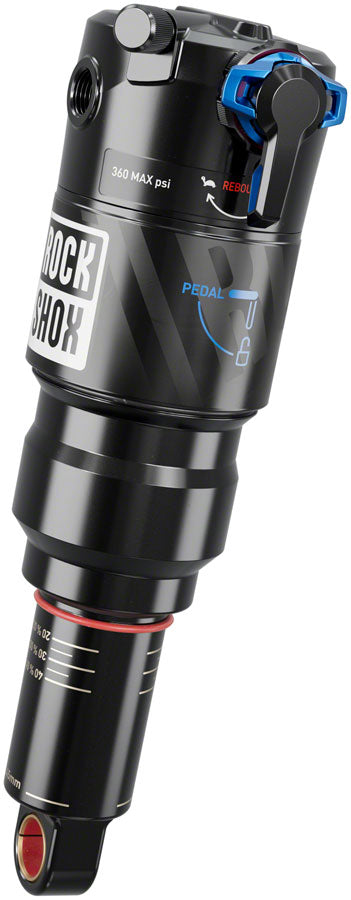 RockShox Deluxe Ultimate RCT  Rear Shock - 205 x 62.5mm Linear XL 4 Neg/0 Pos Tokens Reb 55 / Comp 30 Lock Out 4 Trunnion/Std C2