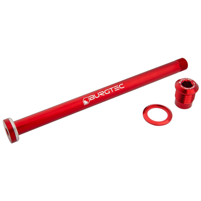 Burgtec Giant 169.5mm Rear Axle - Race Red - The Lost Co. - Burgtec - 14652 - 724901938049 - 