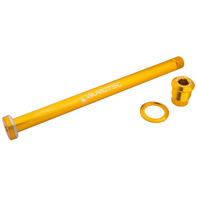 Burgtec Giant 183.5mm Rear Axle - Burgtec Bullion Gold - The Lost Co. - Burgtec - 14758 - 724901938193 - 