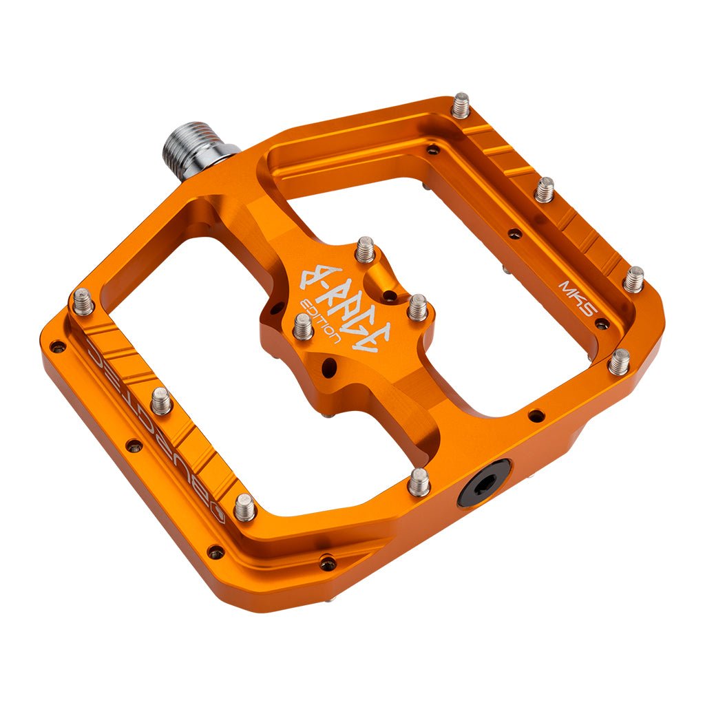 Burgtec Penthouse Flat MK5 B - Rage Edition Pedals - Orange - The Lost Co. - Burgtec - 1707 - 724901934652 - 