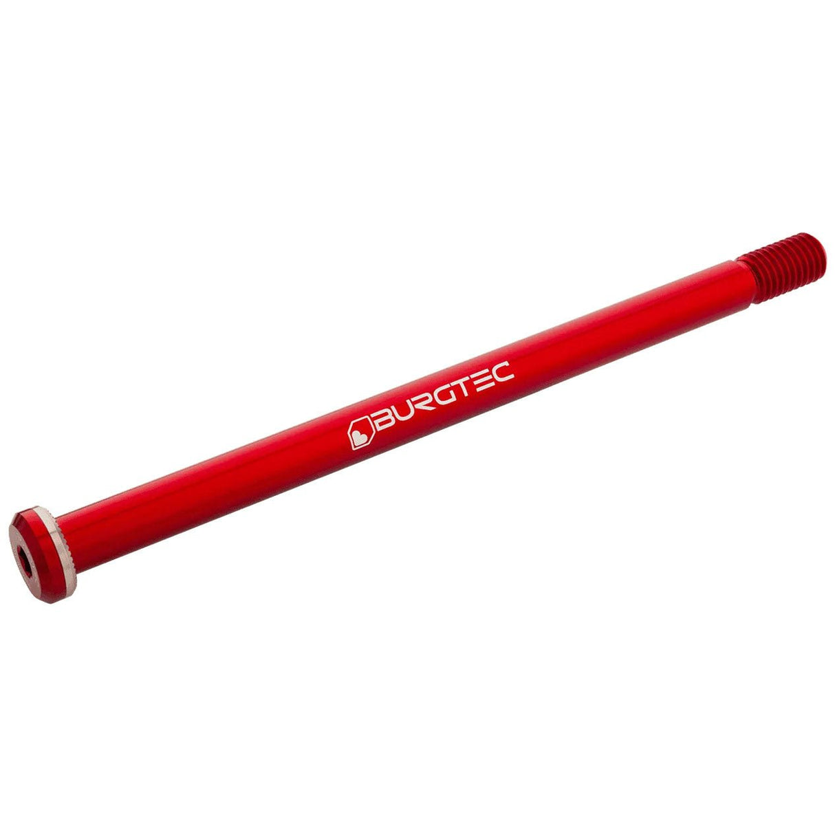 Burgtec Rear Axle - 188mm x 12mm 1.00mm Pitch  - Race Red - The Lost Co. - Burgtec - 15162 - 724901938407 - 