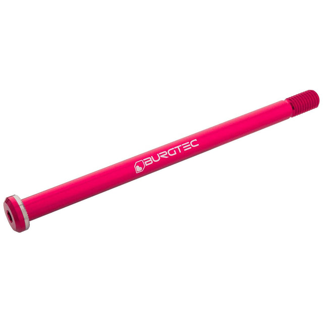 Burgtec Rear Axle - 188mm x 12mm 1.00mm Pitch - Toxic Barbie Pink - The Lost Co. - Burgtec - 15169 - 724901938476 - 