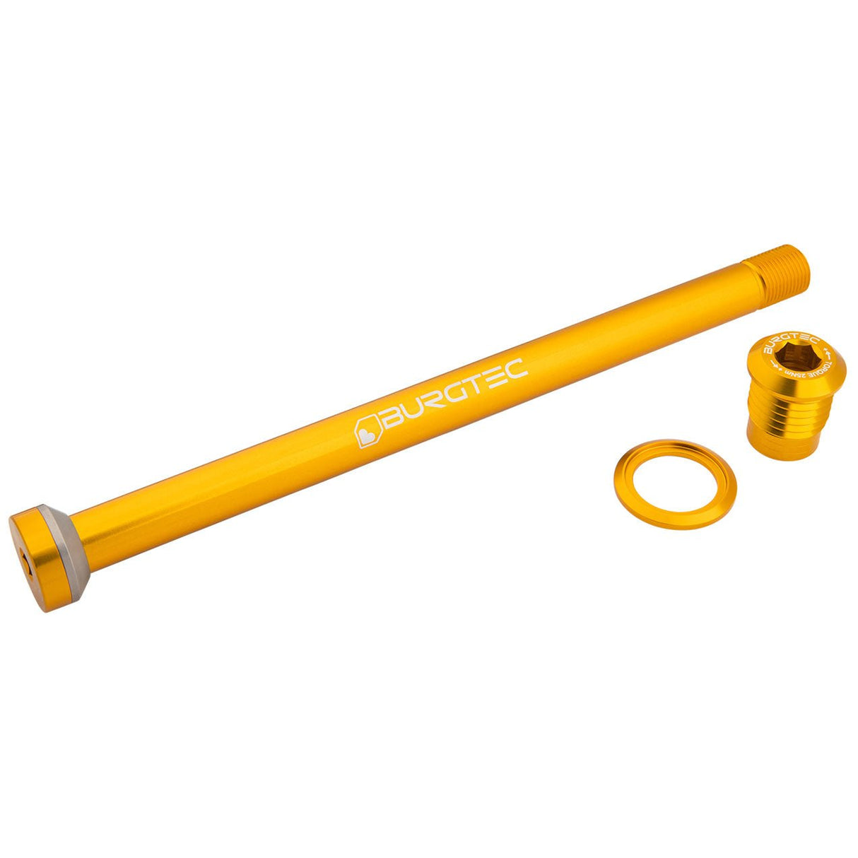 Burgtec Rear Axle - Amflow 174mm - Burgtec Bullion Gold - The Lost Co. - Burgtec - 15058 - 724901938377 - 