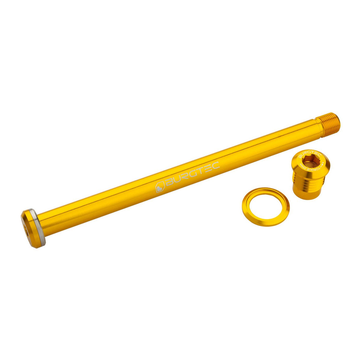 Burgtec Yeti Boost Rear Axle 12x174mm - Burgtec Bullion Gold - The Lost Co. - Burgtec - 10278 - 764283662842 - 