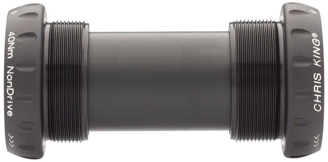 Chris King ThreadFit 24 Bottom Bracket Fit Kit 4 - English For Shimano Hollowtech II - Matte Jet - The Lost Co. - Chris King - FJ0810-4 - 841529103021 - 