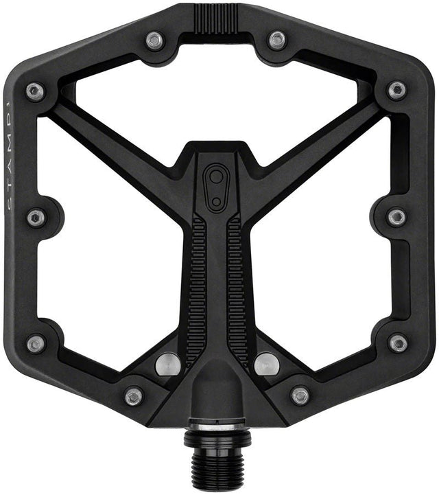 Crank Brothers Stamp 1, Gen 2 Pedals - Large - Black - The Lost Co. - Crank Brothers - 16809 - 641300168092 - 