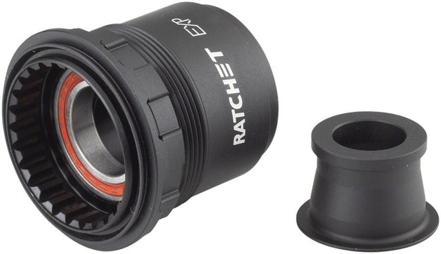 DT Swiss Ratchet EXP Freehub Body - SRAM XD Standard Aluminum Sealed Bearing Kit w/ End Cap 12 x 142/148 mm - The Lost Co. - DT Swiss - HWYABL00S5372S - 7613052361352 - 