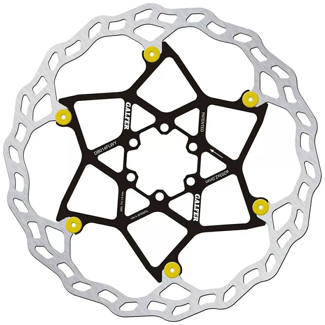 Galfer 203mm Rotor - 6 - Bolt - 2.0mm Thick - Floating Wave - Gold - The Lost Co. - Galfer - DB014FLWY - 8400170130965 - 