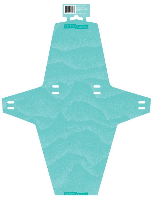 Ground Keeper Ridgelines Long Fender - Mint - Matte - The Lost Co. - Ground Keeper Fenders - SQ9810422 - 760762182986 - 