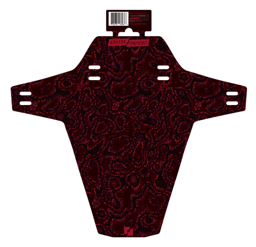 Ground Keeper Snake Charmer Fender -  Red - Matte - The Lost Co. - Ground Keeper Fenders - SQ9811413 - 760762185666 - 