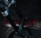 Ground Keeper Snake Charmer Long Fender -  Red - Matte - The Lost Co. - Ground Keeper Fenders - SQ9811422 - 760762185727 - 