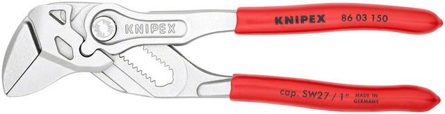 Knipex Pliers Wrench - 14 Position 6" - The Lost Co. - Knipex - 86 03 150 SBA - 843221010430 - 