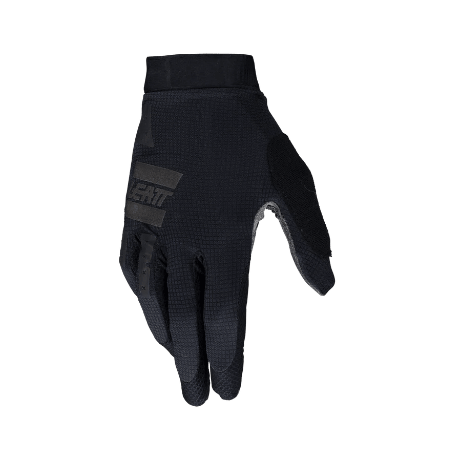 Leatt MTB Glove - 1.0 GripR Junior - Stealth Black/Grey - The Lost Co. - Leatt - 6024150510 - 6009554086502 - Small -