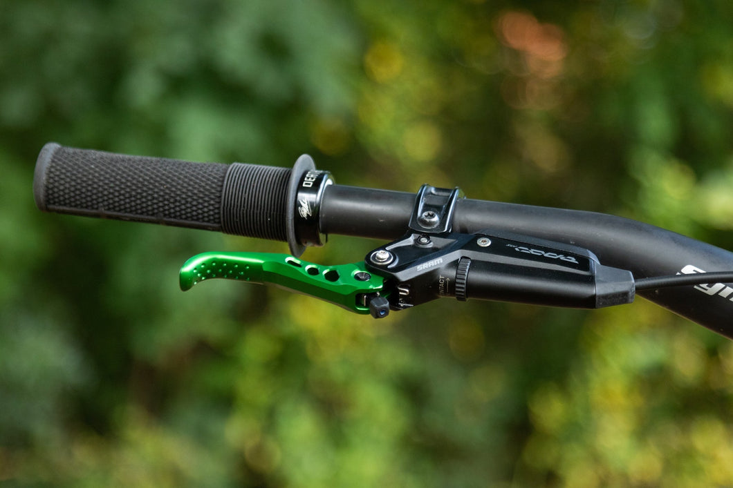 OAK Components SR Brake Lever Blade 2 Piece Kit - SRAM - Green - The Lost Co. - OAK Components - 28 - 000 - A01 - E07 - 4262418012051 - 