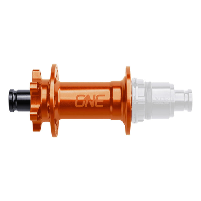OneUp Components Rear Hub - 12x148mm - 6 - Bolt - 28h - Orange (No Freehub) - The Lost Co. - OneUp Components - 1C0743ORA - 628219406965 - 