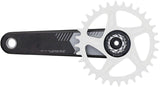 RaceFace ERA Carbon Crankset - 175mm Length - CINCH Interface - 136mm Spindle - Black - The Lost Co. - Race Face - CK23ERA136ARM175BLK - 821973437248 - 