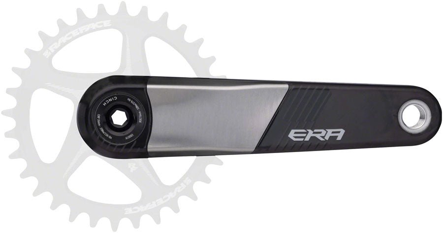 RaceFace ERA Carbon Crankset - 175mm Length - CINCH Interface - 136mm Spindle - Black - The Lost Co. - Race Face - CK23ERA136ARM175BLK - 821973437248 - 