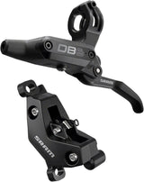 SRAM DB6 Disc Brake Lever - Left Front Rear 2000mm Hose Post Mount 4 - Piston Aluminum Lever Diffusion BLK A1 - The Lost Co. - SRAM - 00.5018.243.000 - 710845917394 - 