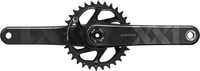 SRAM XX1 Eagle Carbon Boost Crankset - 170mm - 34t - DUB Spindle - BLK - The Lost Co. - SRAM - 00.6118.526.007 - 710845813627 - 