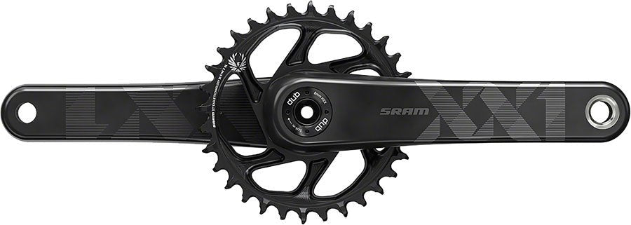 SRAM XX1 Eagle Carbon Boost Crankset - 175mm - 34t - DUB Spindle - Black - The Lost Co. - SRAM - 00.6118.526.006 - 710845813610 - 