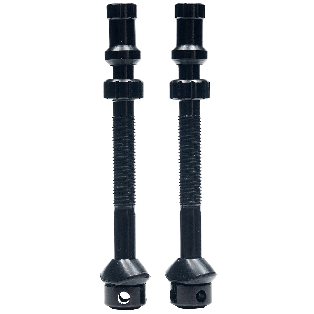 Stans Universal+ Presta Valves - Tall (53mm) - Pair - Black - The Lost Co. - Stan's No Tubes - AS0235 - 847746065814 - 