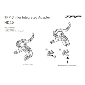 TRP HD5.0 Integrated Adapter for EVO PRO / EVO X - MMX - Right - The Lost Co. - TRP - ABOT001150 - 4717592040302 - 