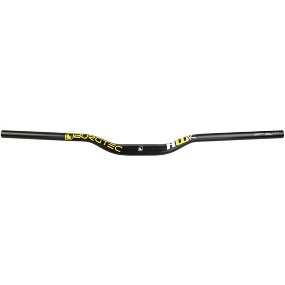 Burgtec Ride Wide Enduro Riser Bar - 35mm Diameter - 15mm Rise - 800mm Wide - Black - The Lost Co. - Burgtec - B-BG2213 - 713830991461 - -