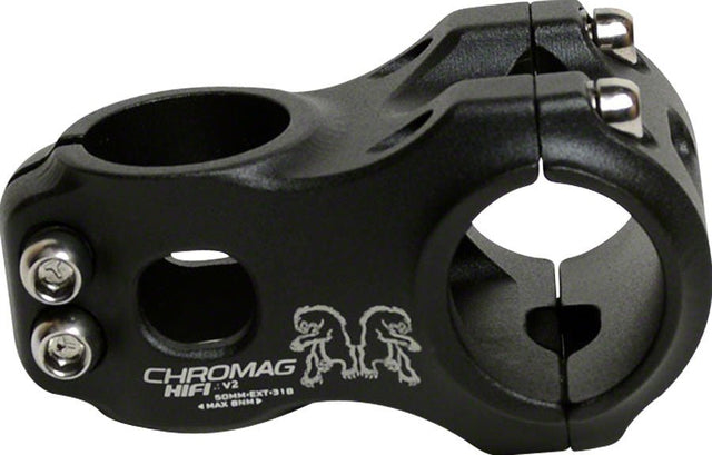 Chromag HiFi V2 Stem (31.8) 0d x 40mm - Black - The Lost Co. - Chromag - SM0557 - 826974006127 - -
