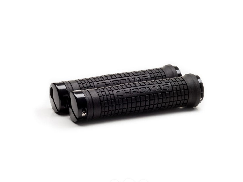 Chromag Squarewave XL Grips - The Lost Co. - Chromag - 170-005-01 - 826974005052 - Black -