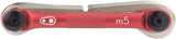 Crank Brothers Multi 5 Tool - Black/Red - The Lost Co. - Crank Brothers - TL8150 - 641300161956 - -