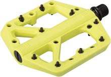 Load image into Gallery viewer, Crank Brothers Stamp 1 Pedals - Platform Composite 9/16&quot; Citron Small - The Lost Co. - Crank Brothers - PD8553 - 641300163936 - -