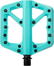 Load image into Gallery viewer, Crank Brothers Stamp 1 Pedals - Platform Composite 9/16&quot; Turquoise Small - The Lost Co. - Crank Brothers - PD8559 - 641300163905 - -