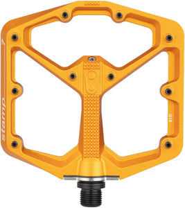 Crank Brothers Stamp 7 Pedals - Platform Aluminum 9/16" Orange Large - The Lost Co. - Crank Brothers - PD8678 - 641300162779 - -