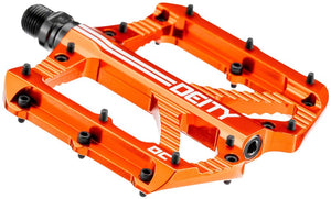 DEITY Bladerunner Pedals - Platform Aluminum 9/16" Orange - The Lost Co. - Deity Components - PD5208 - 817180020687 - -