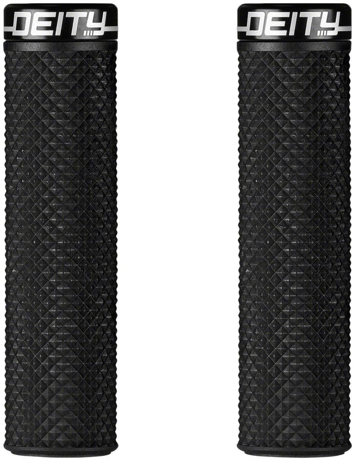 Deity Components Supracush Grips - Black, Lock-On - The Lost Co. - Deity - 26-SCUSH-BK - 817180024296 - -