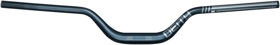 DEITY Highside 35 Riser Handlebar - 80mm Rise 800mm Width 35mm Clamp Stealth - The Lost Co. - Deity - B-DY2340 - 817180025002 - -