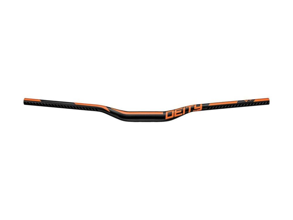 DEITY Ridgeline 35 Handlebar - 25mm Rise 800mm Width 35mm Clamp Orange - The Lost Co. - Deity - B-DY2142 - 817180023633 - -