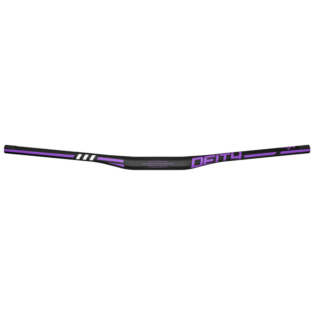 Deity Skywire Carbon Riser Bar (35) 15mm/800mm Purple - The Lost Co. - Deity - B-DY2059 - 817180025163 - -