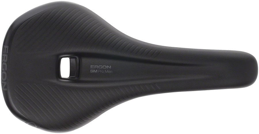 Ergon SM Pro Men's Saddle - Titanium Rails - Stealth Black - Medium/Large - The Lost Co. - Ergon - SA0741 - 4260477067746 - -