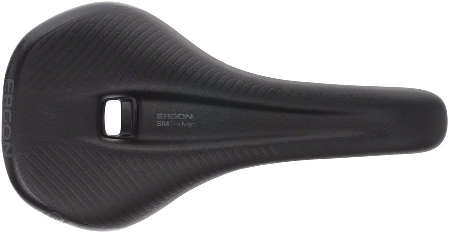 Ergon SM Pro Men's Saddle - Titanium Rails - Stealth Black - Small/Medium - The Lost Co. - Ergon - SA0740 - 4260477067715 - -