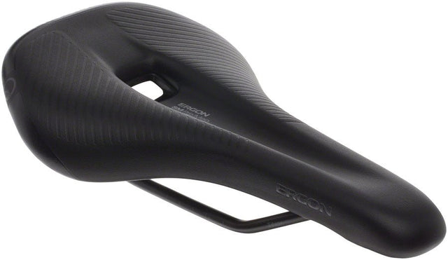 Ergon SM Pro Men's Saddle - Titanium Rails - Stealth Black - Small/Medium - The Lost Co. - Ergon - SA0740 - 4260477067715 - -