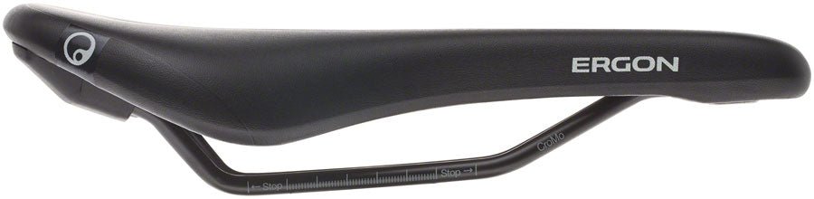 Ergon SM Sport Men's Saddle - Chromoly Rails - Black - Medium/Large - The Lost Co. - Ergon - SA0737 - 4260477067722 - -